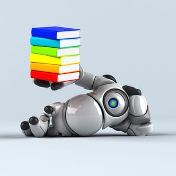 Big robot - 3D Illustration