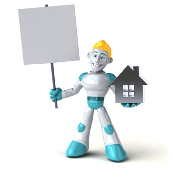 Robot - 3D Illustration