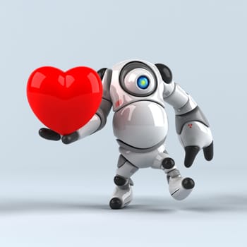 Big robot - 3D Illustration
