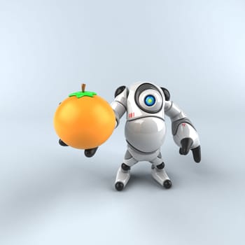 Big robot - 3D Illustration