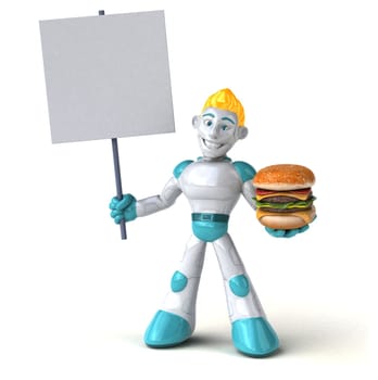 Robot - 3D Illustration