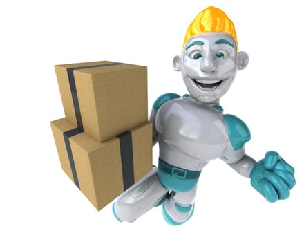 Robot - 3D Illustration