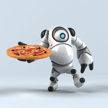 Big robot - 3D Illustration