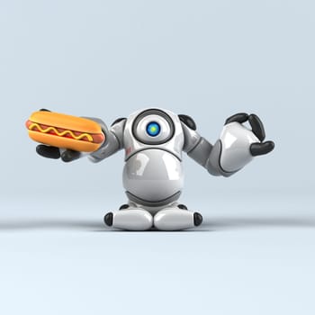 Big robot - 3D Illustration