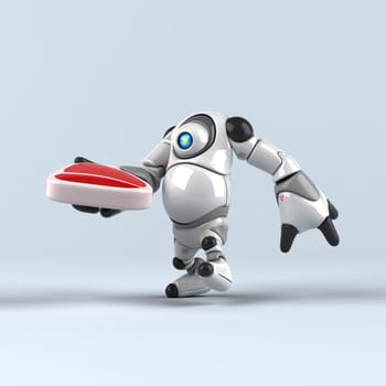 Big robot - 3D Illustration