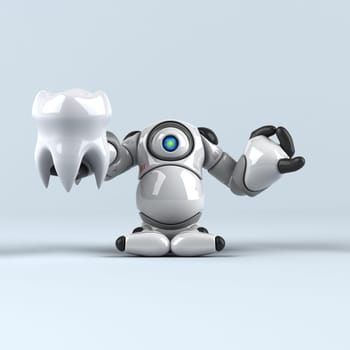 Big robot - 3D Illustration