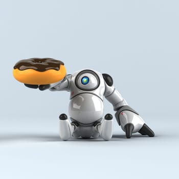 Big robot - 3D Illustration