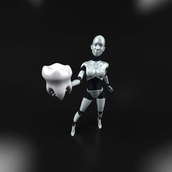 Robot - 3D Illustration