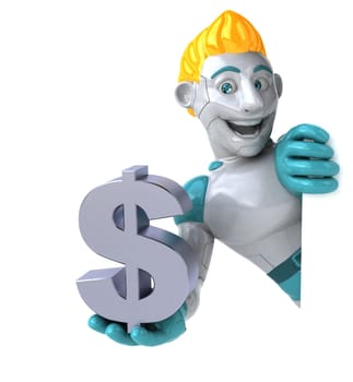 Robot - 3D Illustration