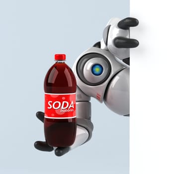 Big robot - 3D Illustration