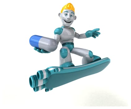 Robot - 3D Illustration