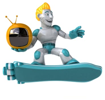 Robot - 3D Illustration