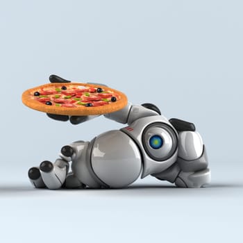 Big robot - 3D Illustration