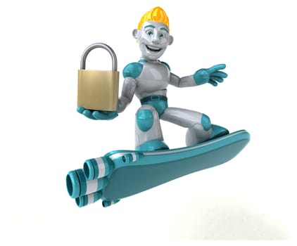 Robot - 3D Illustration
