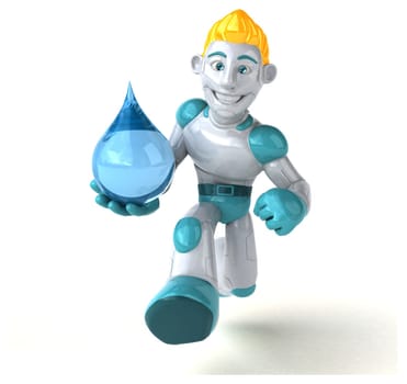 Robot - 3D Illustration