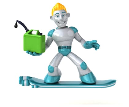 Robot - 3D Illustration