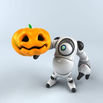 Big robot - 3D Illustration
