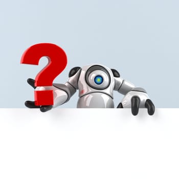 Big robot - 3D Illustration
