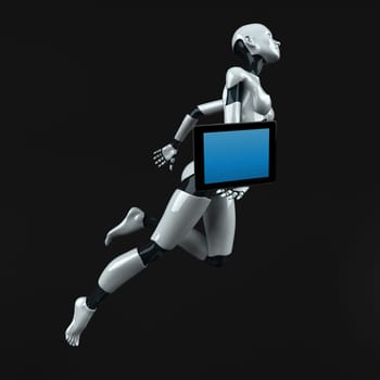 Robot - 3D Illustration