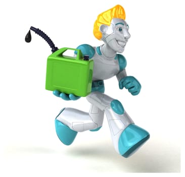 Robot - 3D Illustration