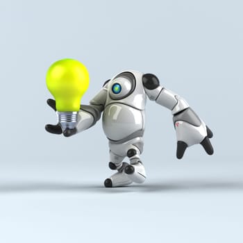 Big robot - 3D Illustration