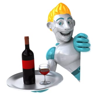 Robot - 3D Illustration