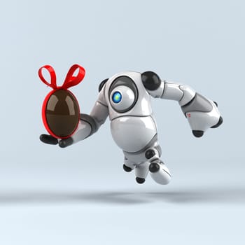 Big robot - 3D Illustration