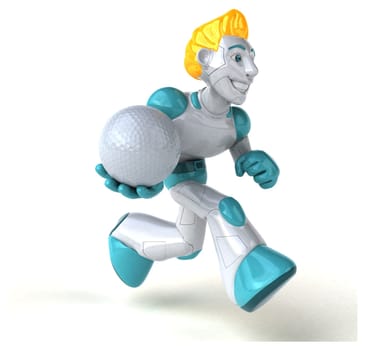 Robot - 3D Illustration