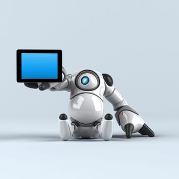 Big robot - 3D Illustration