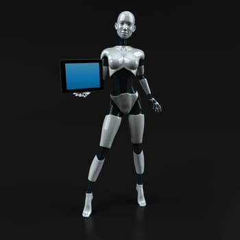Robot - 3D Illustration