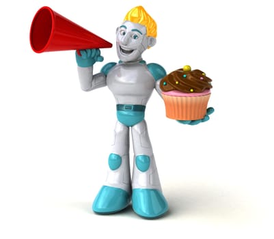 Robot - 3D Illustration