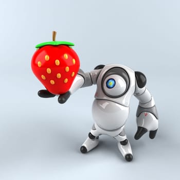 Big robot - 3D Illustration