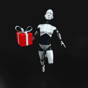 Robot - 3D Illustration