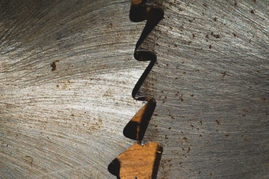 Circular saw blades. carpentry tools. industrial background. equipment for sawmill and sawing wooden products