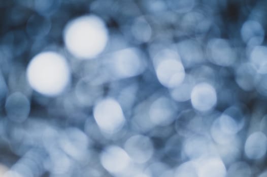 Abstract blue bokeh background. sparkle lights texture