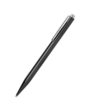 Black pen isolated on white background
