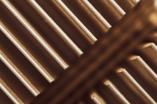 Computer radiator abstract macro background. processor cooling system. motherboard detail. line art
