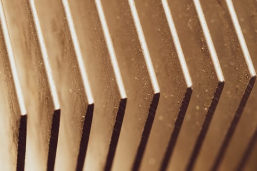 Computer radiator abstract macro background. processor cooling system. motherboard detail. line art