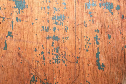 Rough wood with paint spots. old wooden texture. cracked and scratched surface