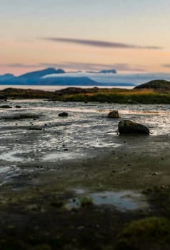 Evening at the norwegian westcoast near Bodo
