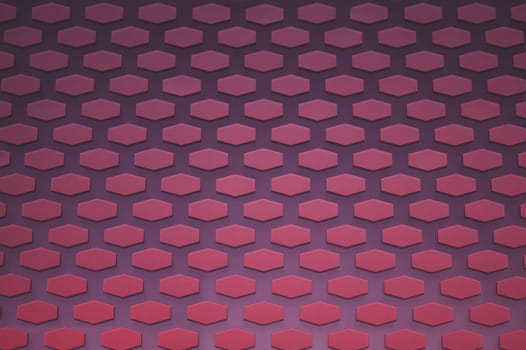 Hexagon pattern. geometric background. hexagonal grid. abstract red texture with hex mesh
