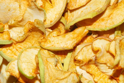 Apple slices close up. organic healthy food. vegetarian nutrition