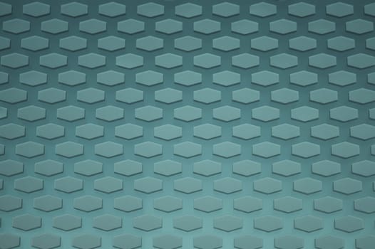 Hexagon pattern. geometric background. hexagonal grid. abstract turquoise texture with hex mesh