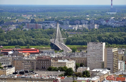 Syrena Bridge in Warsaw