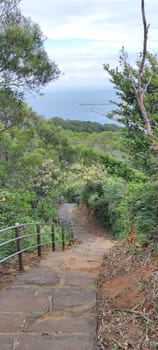 The Taipingling Sea View Trail, New Taipei City Oct 18, 2021, Taiwan