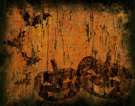 Grunge textured background for halloween composition