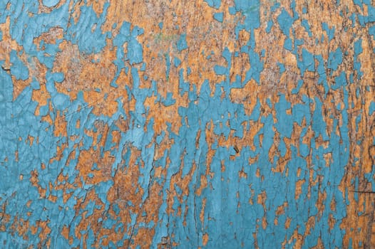 Seamless texture of shabby paint on a wooden surface. cracked wood background macro