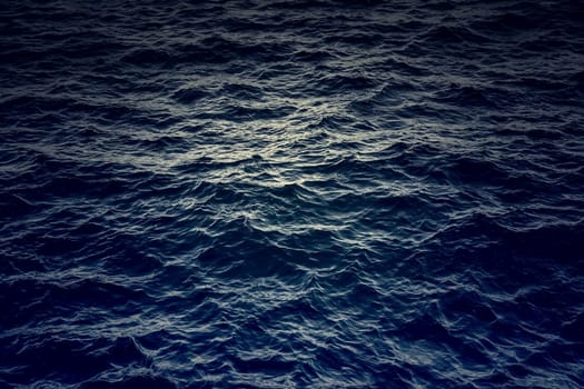 Detail of salt water offshore, nature