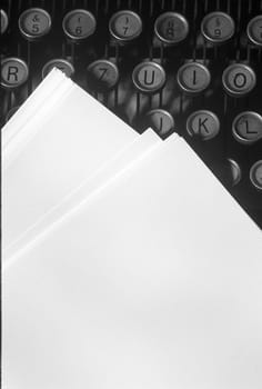 old typewriter.
