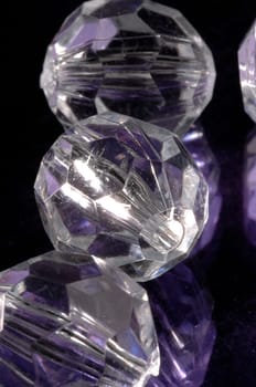 colorful crystal balls